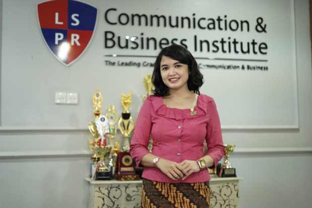 Gracia Paramitha, deputy head of International Relations Program LSPR Jakarta