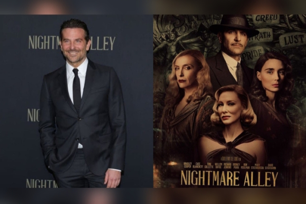 Bradley Cooper di Nightmare Alley