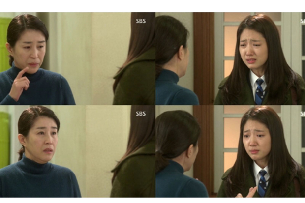 Kim Mi Kyung dan Park Shin Hye di drama The Heirs