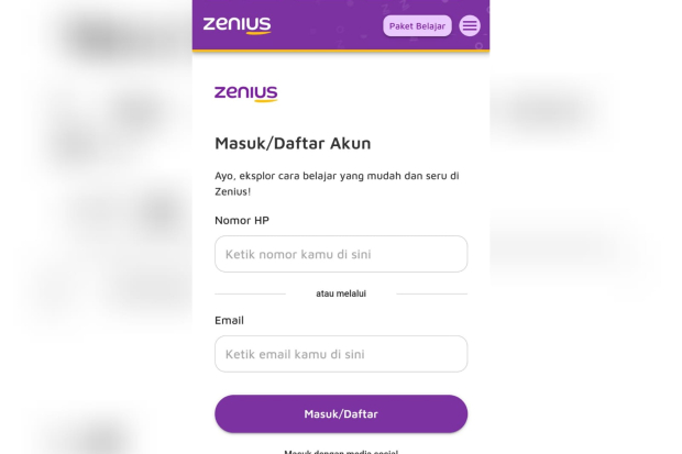 Zenius Aplikasi Belajar