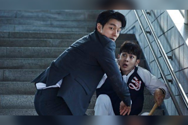 Gong Yoo dan Choi Woo Shik di Train To Busan