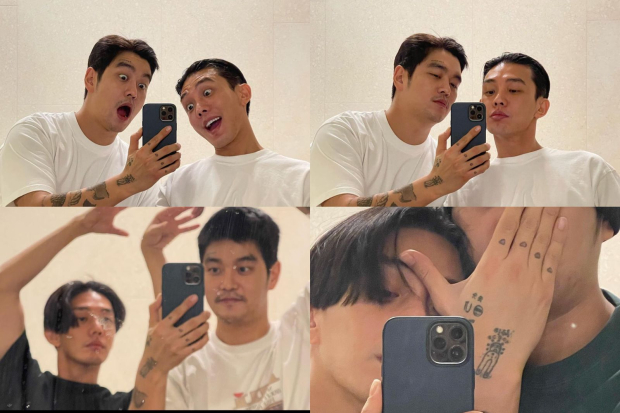 Tak Peduli Rumor Gay, Yoo Ah In dan Choi Ha Neul Unggah Foto Mesra ...