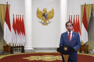 Jokowi resmi lantik kepala otorita ikn bambang susantono