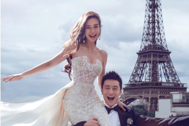 Angelababy dan Huang Xiaoming