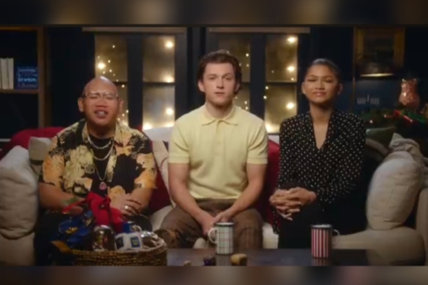 Jacob Batalon, Zendaya dan Tom Holland