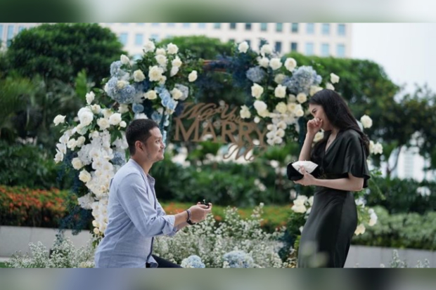 Jessica Tanoesoedibjo dan Jonathan Natakusuma