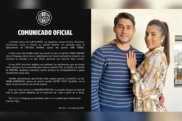 Klub Olimpia Berikan Penghormatan Kepada Vita Aranda