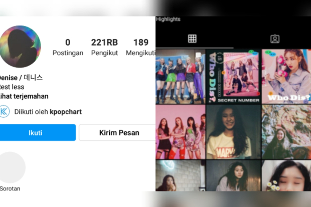 Instagram Denise Secret Number