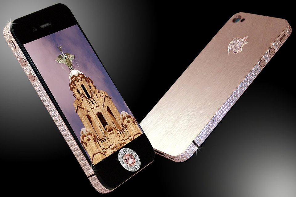 Diamond Rose iPhone 4 - HP termahal di dunia