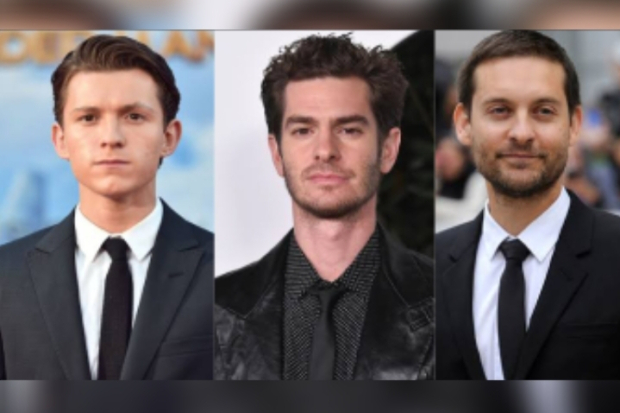 Tom Holland, Andrew Garfield dan Tobey Maguire