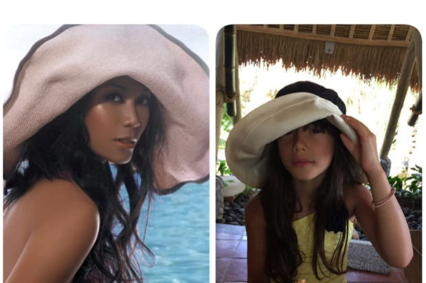 Anggun C Sasmi dan Putrinya