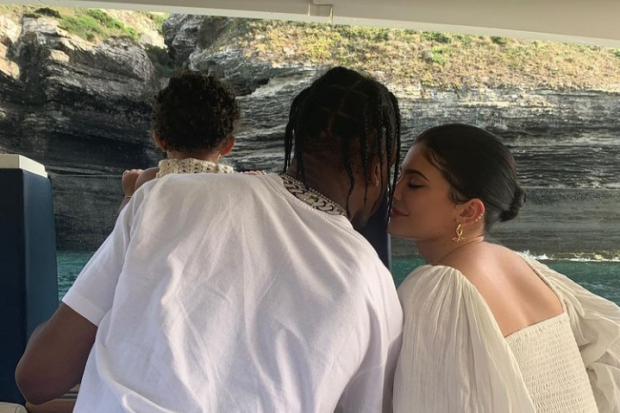 Kylie Jenner, Travis Scott dan Stormi Webster
