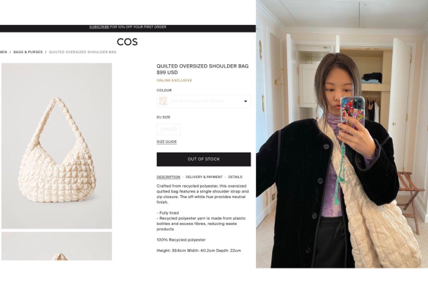 Tas yang dipakai Jennie Blackpink juga sold out