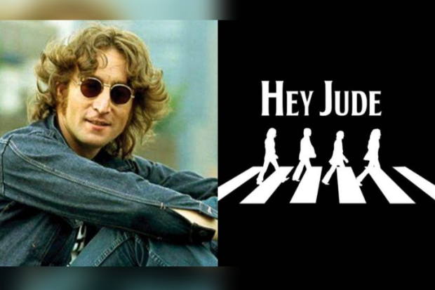 NFT catatan lagu Hey Jude