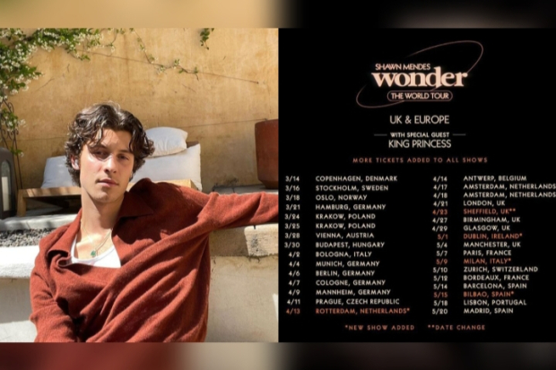 Shawn Mendes Tunda Tur Album Wonder