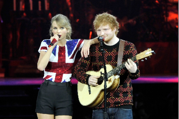 Ed Sheeran dan Taylor Swift