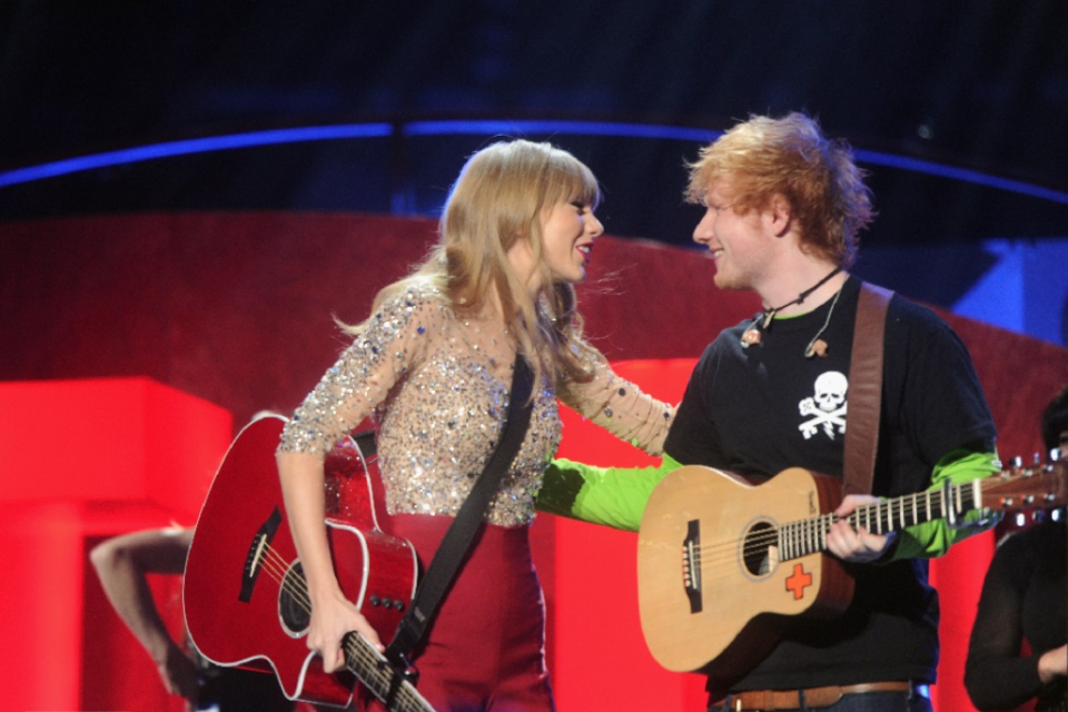 Ed Sheeran dan Taylor Swift