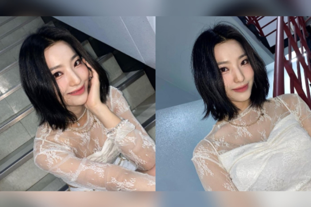 Lee Saerom di lagu DM - Fromis_9