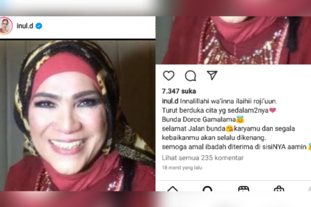 Dorce Gamalama meninggal