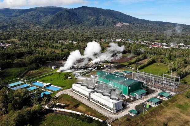 Area panas bumi Lahendong Pertamina Geothermal Energy.