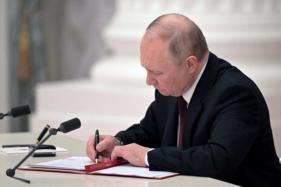 Presiden Rusia Vladimir Putin, rusia, ukraina, perang rusia dan ukraina
