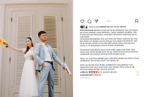 Kristo Immanuel dan Jessica Tjiu