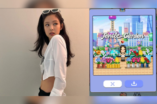 Jennie Blackpink dan Jentle Garden