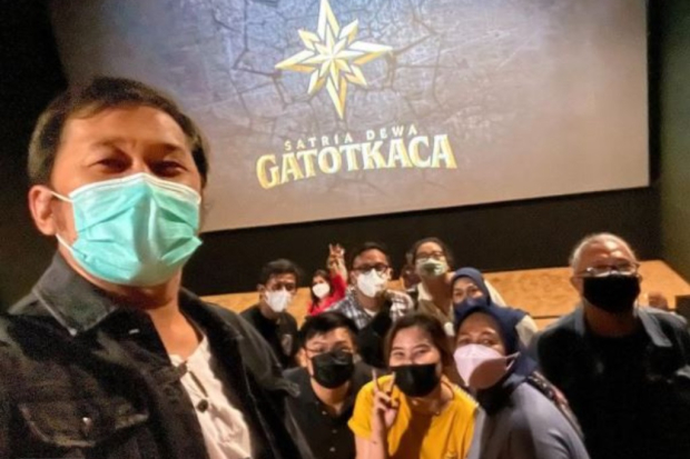 Hanung Bramantyo dan Satria Dewa Gatotkaca