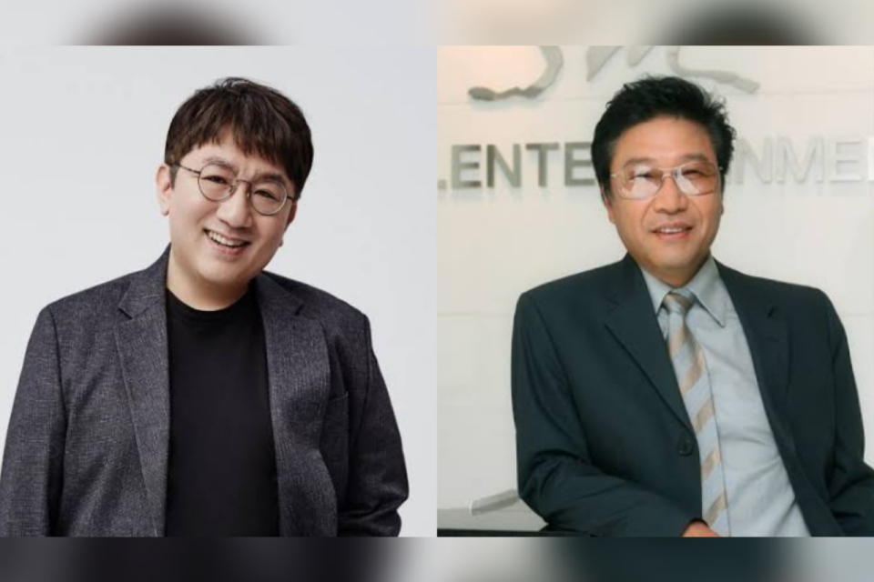 Bang Si Hyuk dan Lee Soo Man