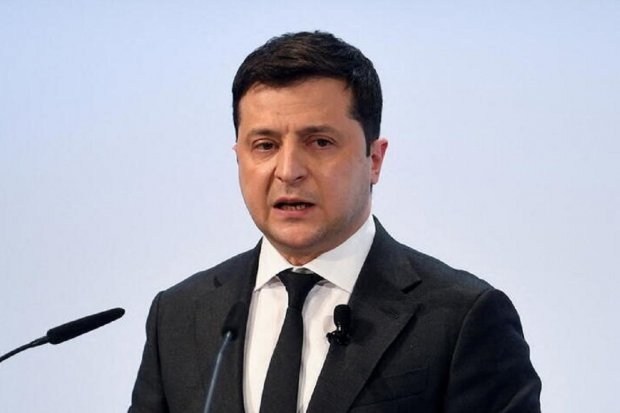 Ukrainian President Volodymyr Zelenskiy speaks during the annual Munich Security Conference, in Munich, Germany February 19, 2022. REUTERS/Andreas Gebert