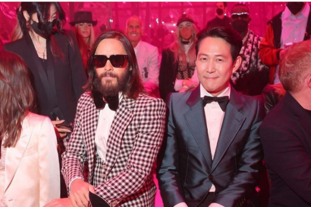 Lee Jung Jae dan Jared Leto