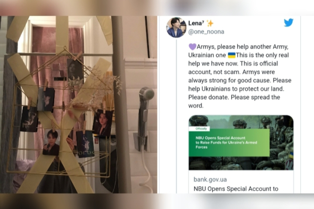 ARMY BTS Open Donasi