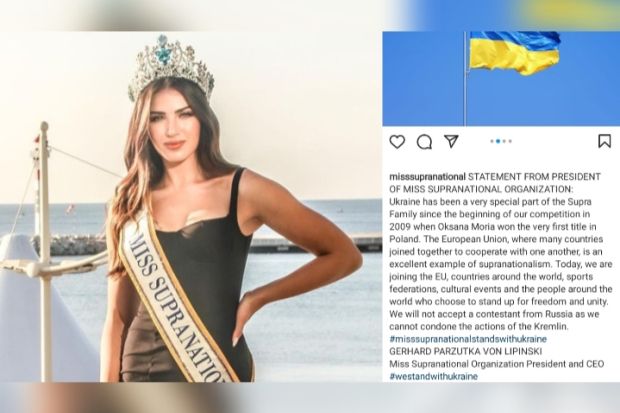 Miss Supranational Boikot Kontestan Rusia