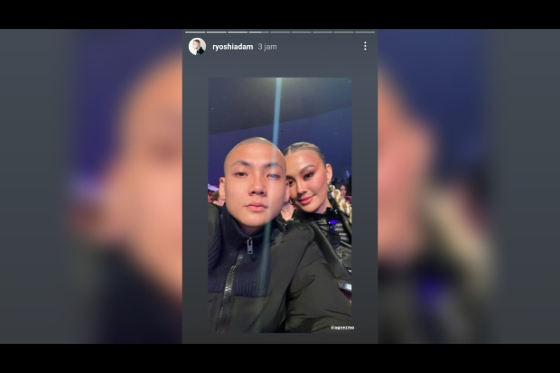 Agnez Mo dan Adam Rosyadi