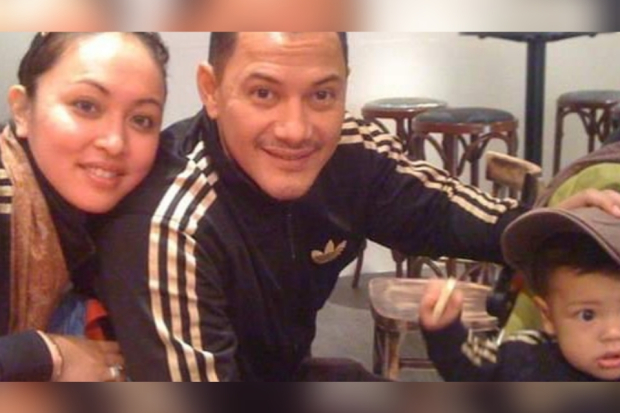 Keanu Massaid dan kedua orangtua