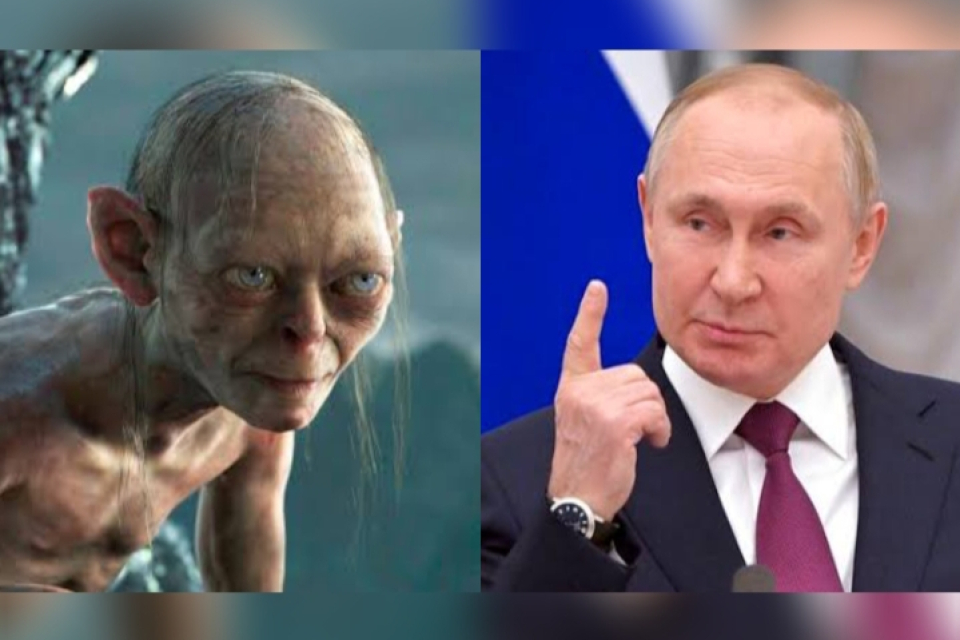 Gollum LOTR dan Vladimir Putin