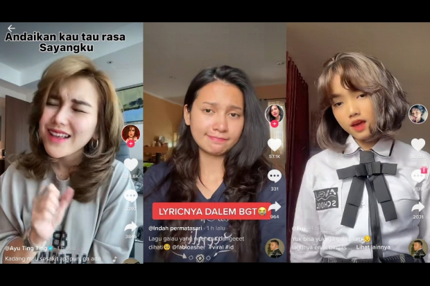 Ayu Ting Ting, Indah Permatasari dan Fuji Utami