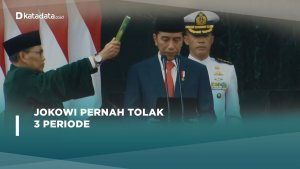 Kilas Balik Jokowi Pernah Menolak Jabatan Tiga Periode