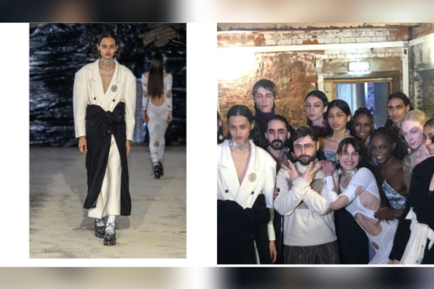 Rizal Rama di London Fashion Week 2022