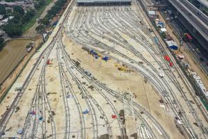 PROGRES PEMBANGUNAN LRT