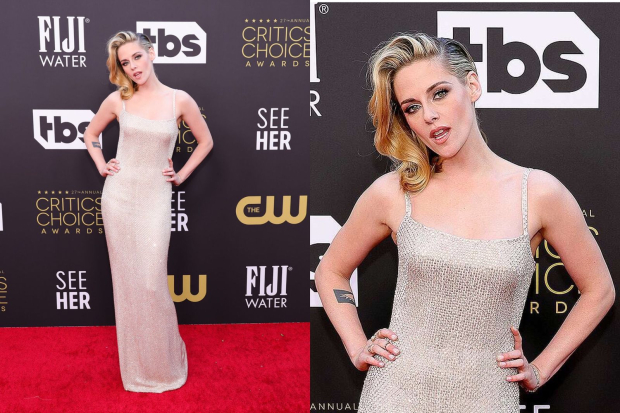 Kristen Stewart di Critics Choice Awards 2022