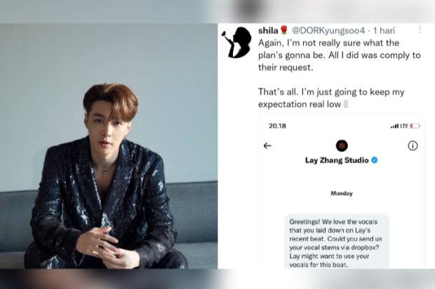 Lay Zhang Notice Fans Indonesia