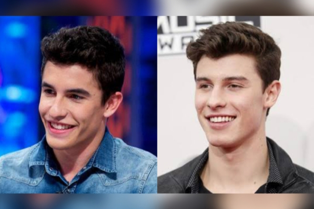 Marc Marquez dan Shawn Mendes