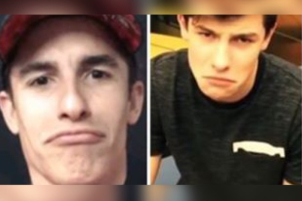 Marc Marquez dan Shawn Mendes