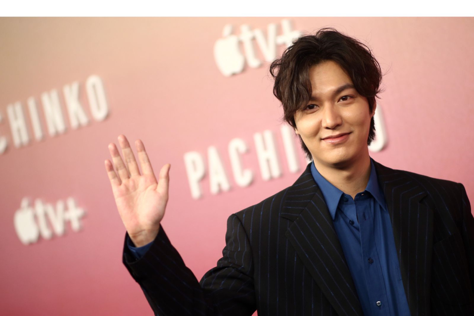 Lee Min Ho di premiere Pachinko