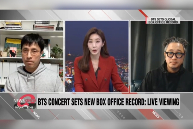 Arirang News Center Tentang Konser BTS