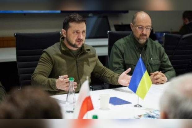 Presiden Ukraina Volodymyr Zelensky