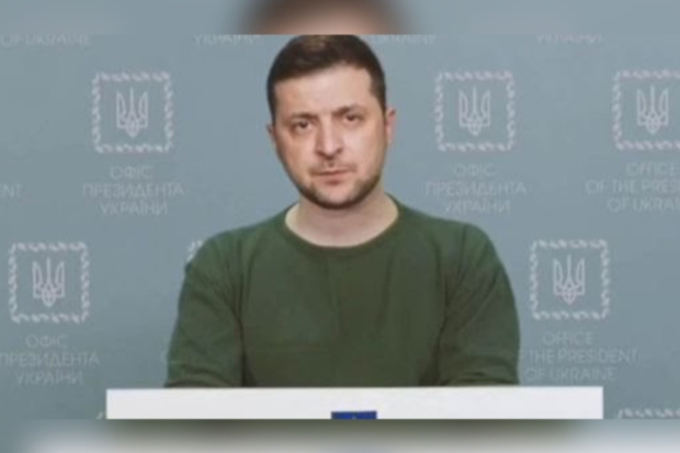 Video Deepfake Volodymyr Zelensky