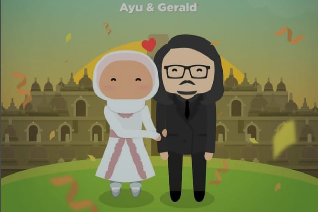 Ayu Kartika Dewi dan Gerald Sebastian