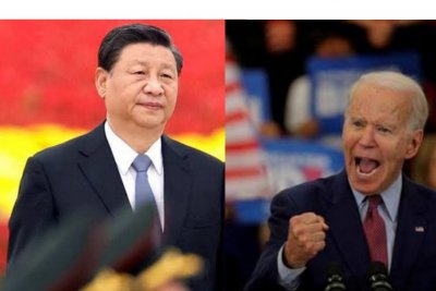 Xi Jinping dan Joe Biden